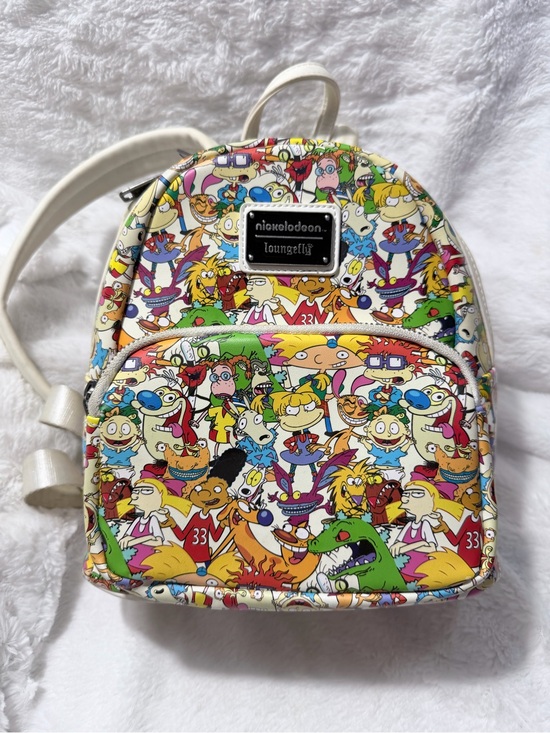 Loungefly Handbags - 90’s Nickelodeon Nicktoons All-Over print Loungefly mini-backpack